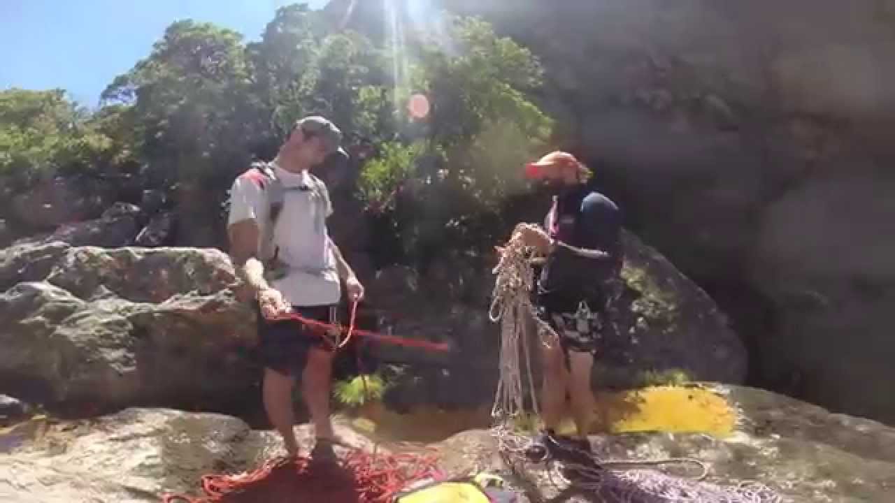 Kromrivier Kloofing / Canyoning Recce
