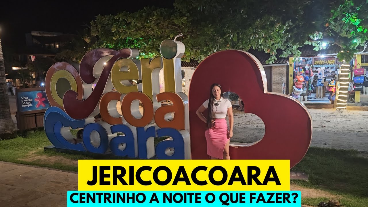 JERICOACOARA - Como é o centrinho a noite? Restaurantes, artesanato, caipirinhas e muito mais!