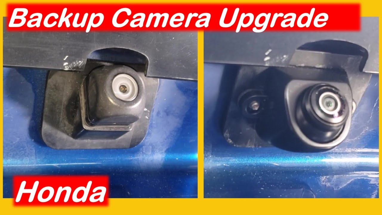 Actualizar Cámara de Reversa. HONDA, BACKUP CAMERA UPGRADE
