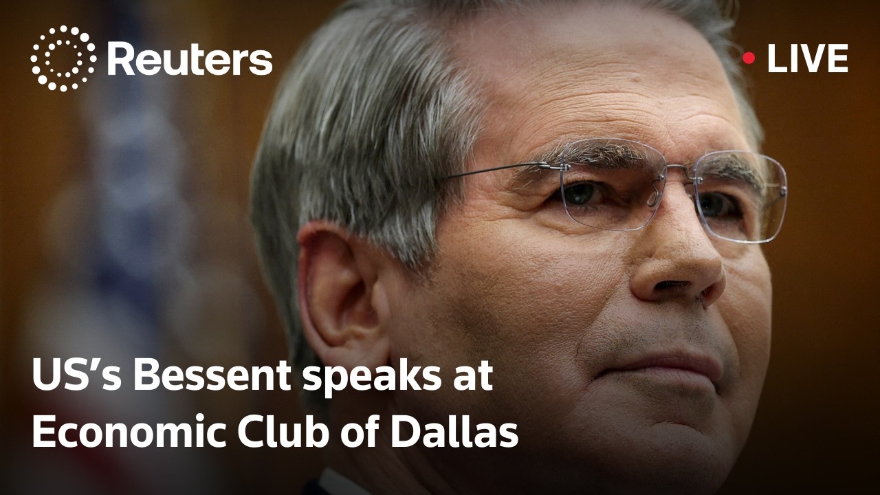 LIVE: Treasury Secretary Bessent speaks at Economic Club of Dallas