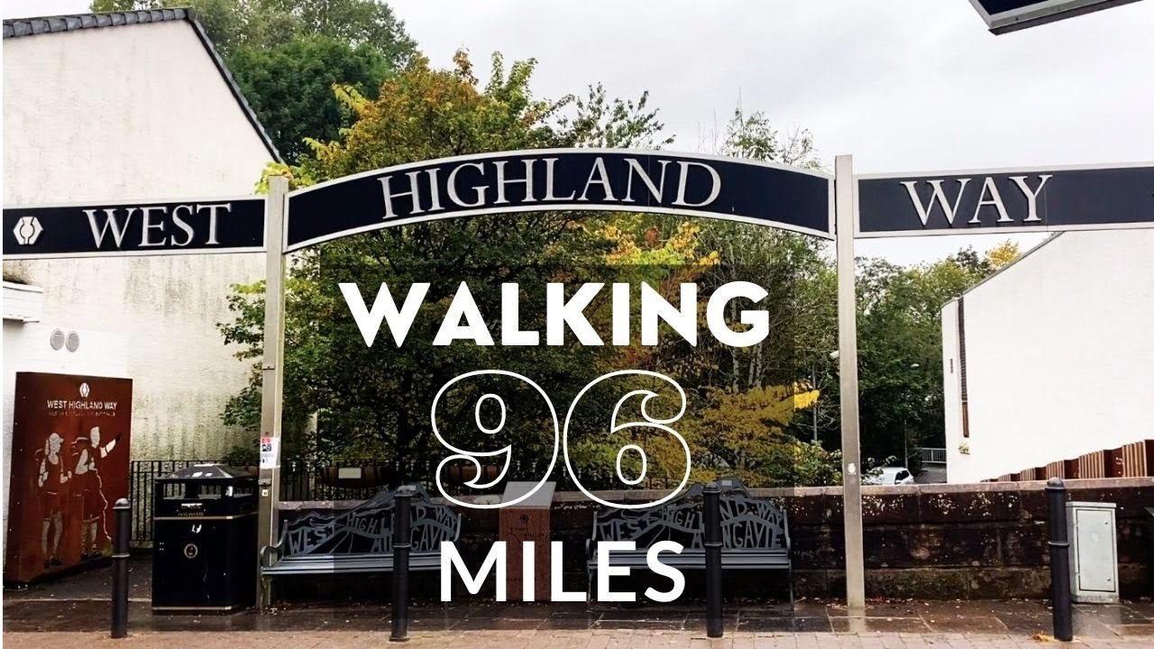 Walking 96 Miles - The West Highland Way - Day 1 - Milngavie to Drymen