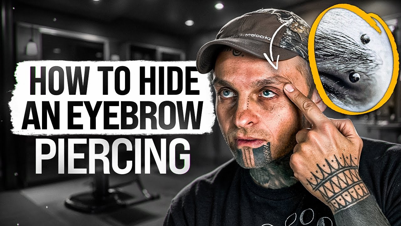 How To Hide An Eyebrow Piercing? | UrbanBodyJewlery.Com