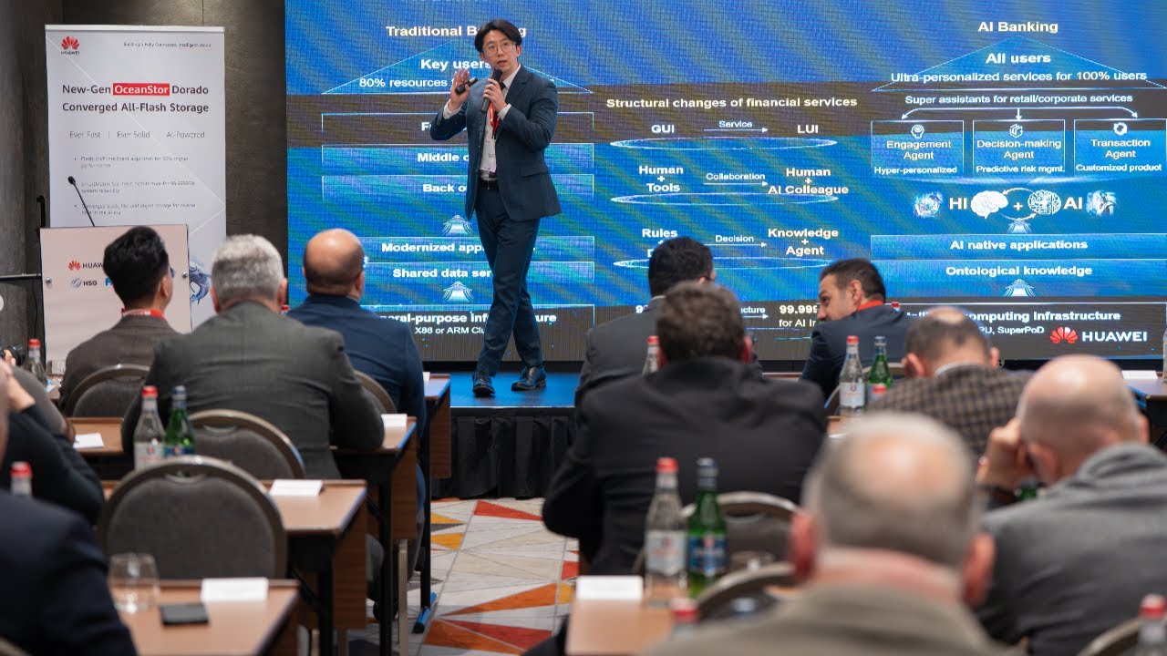 AI լուծումներ և թվային գործիքներ. Huawei-ը ներկայացրել է ֆինանսական ոլորտի զարգացման հեռանկարը