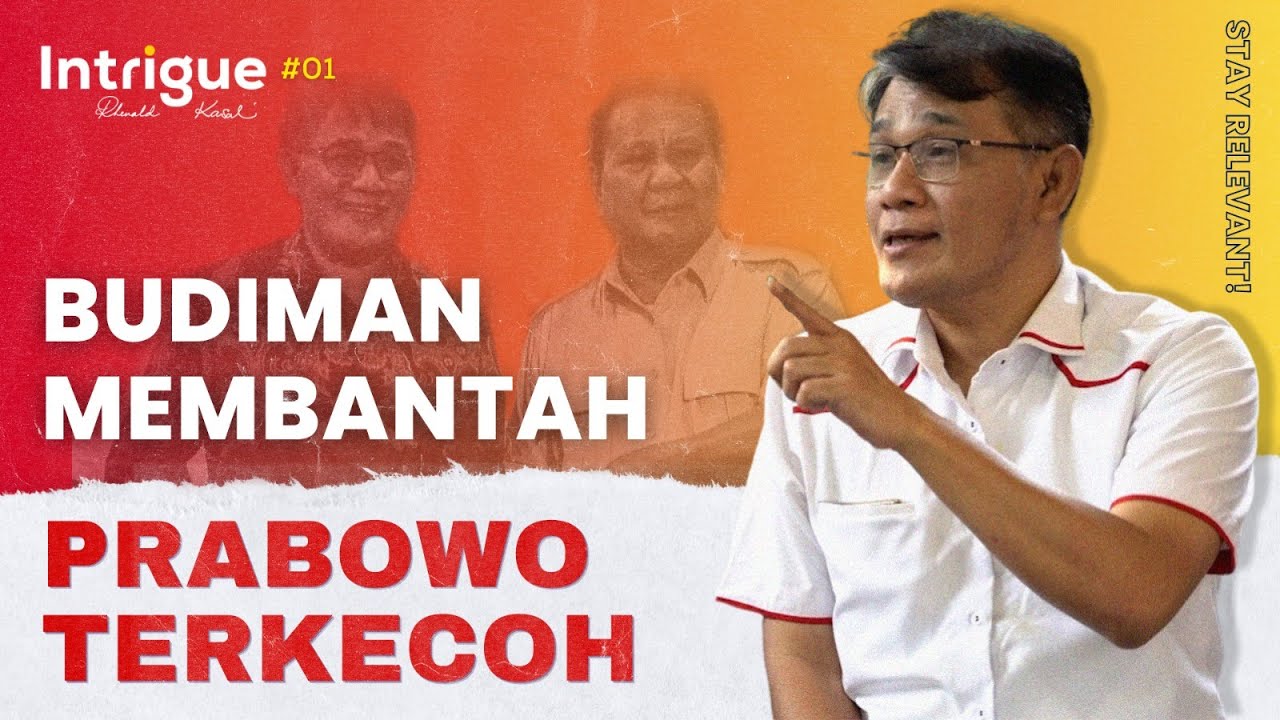 Budiman Sudjatmiko Yang Dulu Tak Lagi Sama | #IntrigueRK
