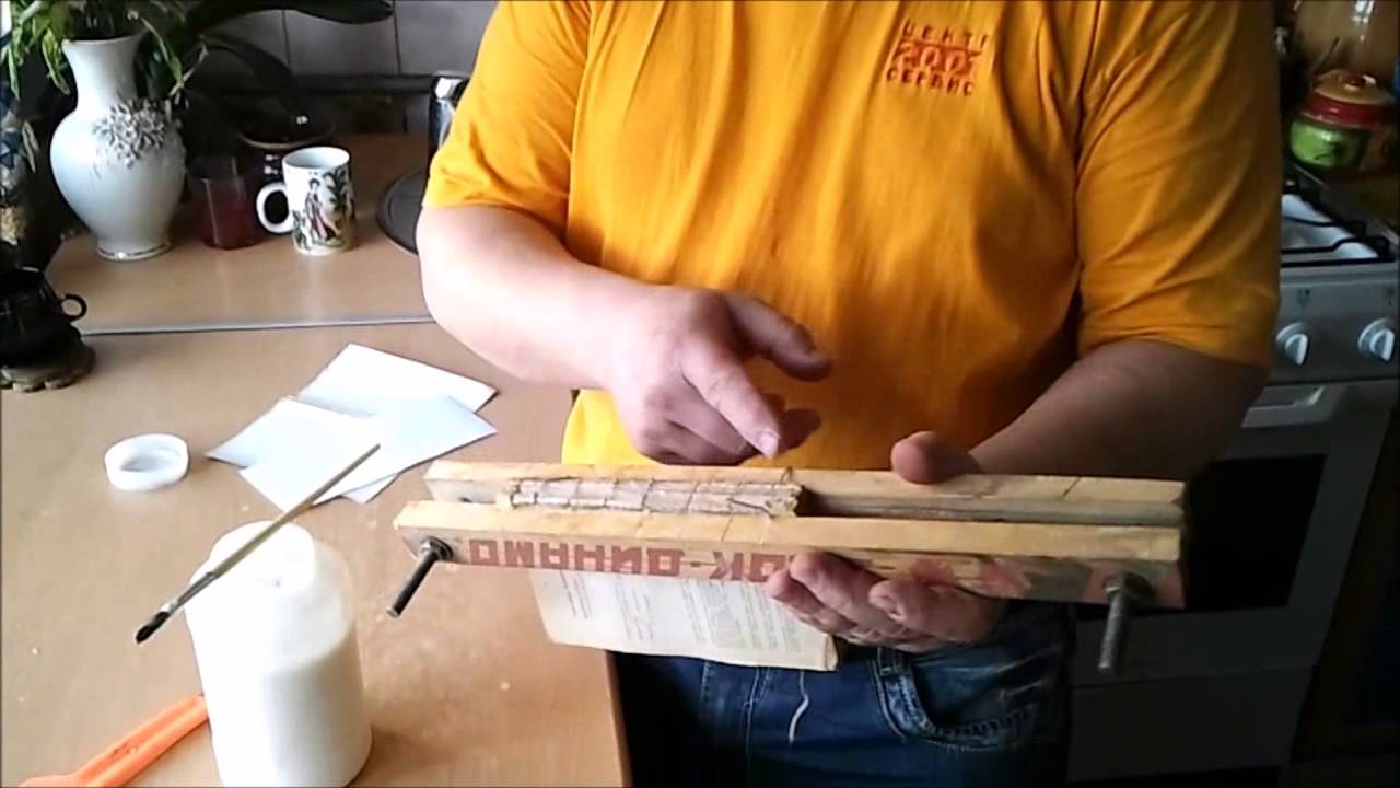 Реставрация оторванной обложки книги (restoration of books)