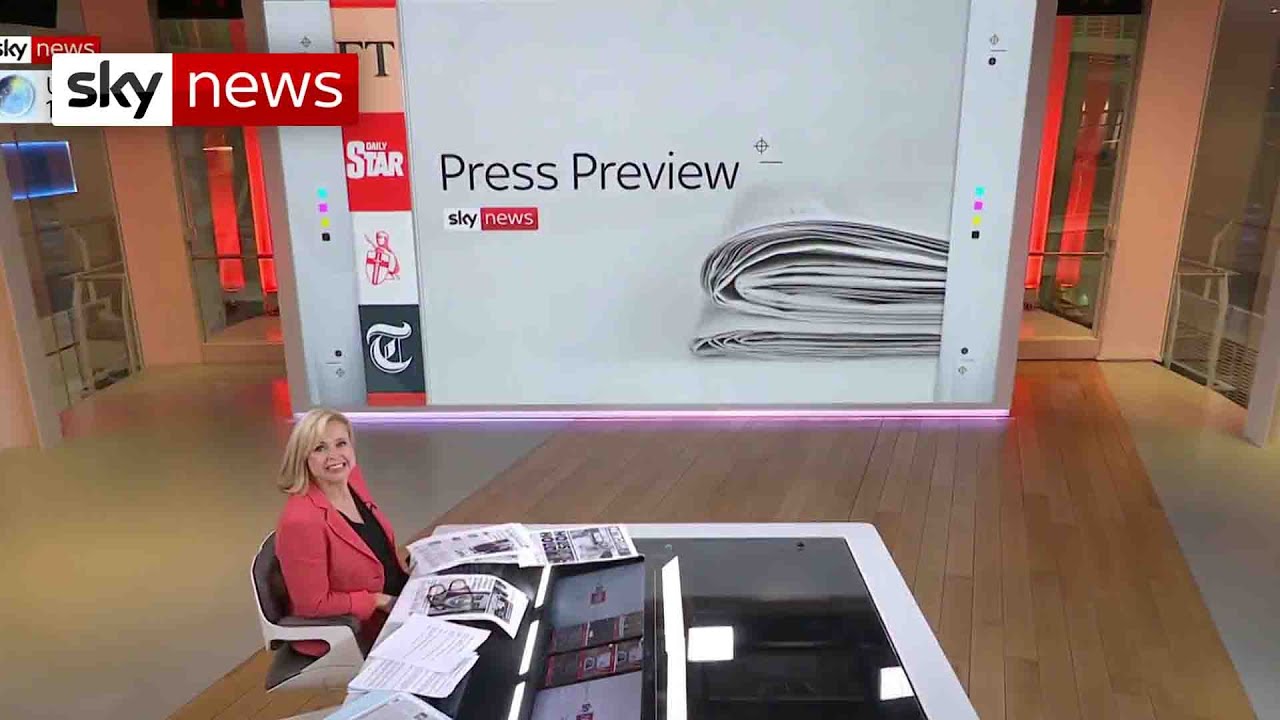Press Preview: What's on Thursday's front pages?