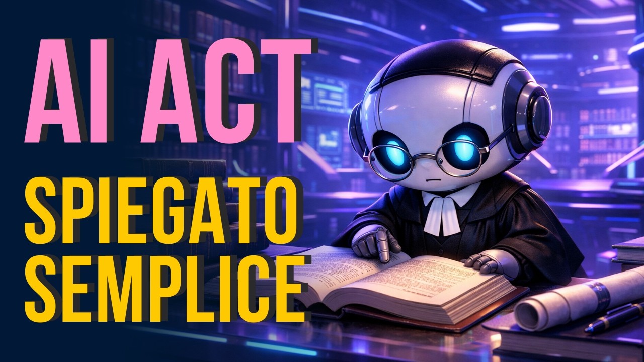 📚 AI ACT: il nuovo REGOLAMENTO europeo sull'INTELLIGENZA ARTIFICIALE
