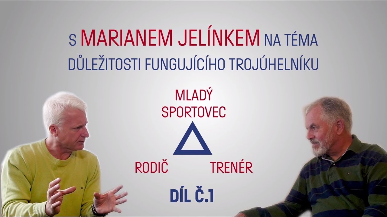 PhDr. Marian Jelínek PhD. - trojúhelník mladý sportovec x rodič x trenér - 1.díl