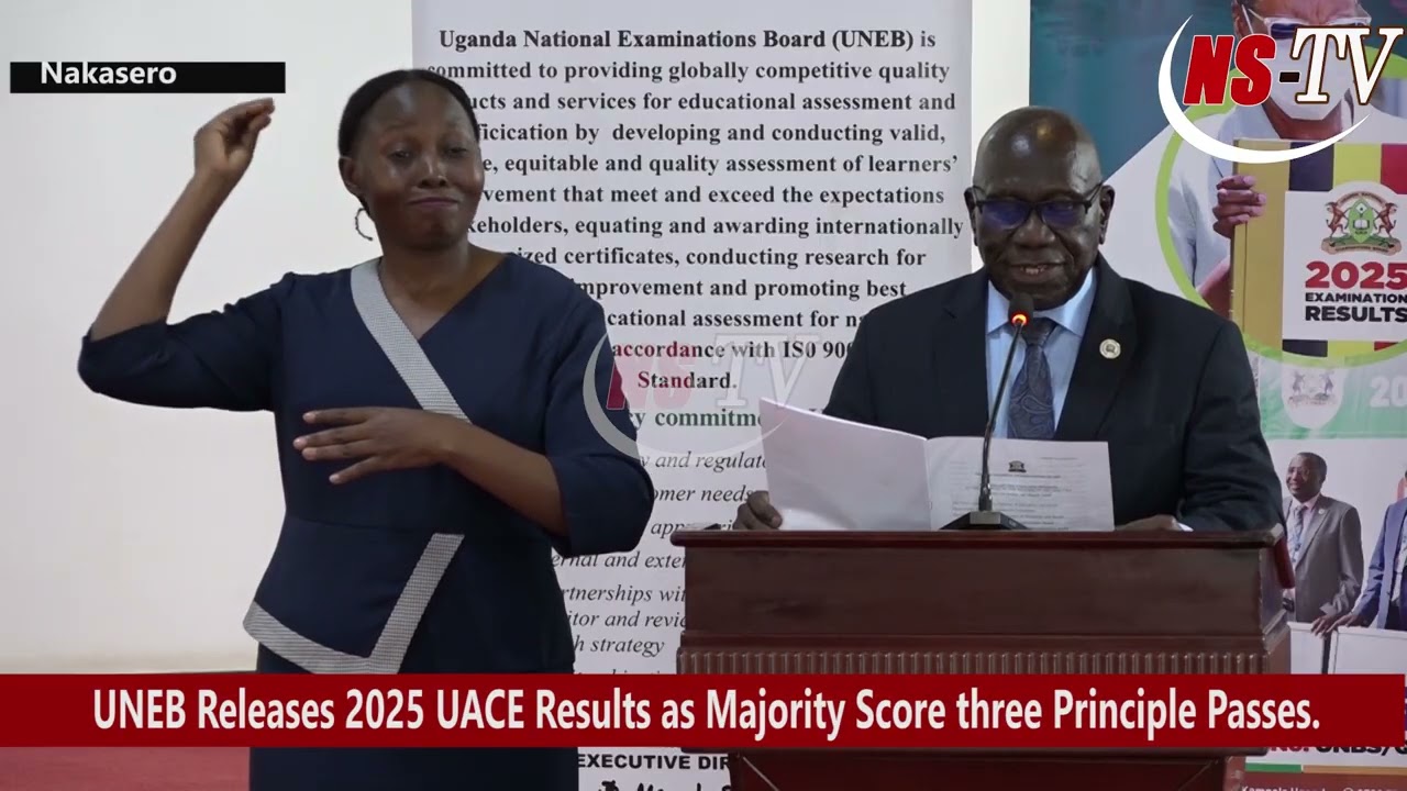 Girls Shine, 68,906 3 principle Passes as UNEB Releases 2025 UACE Results