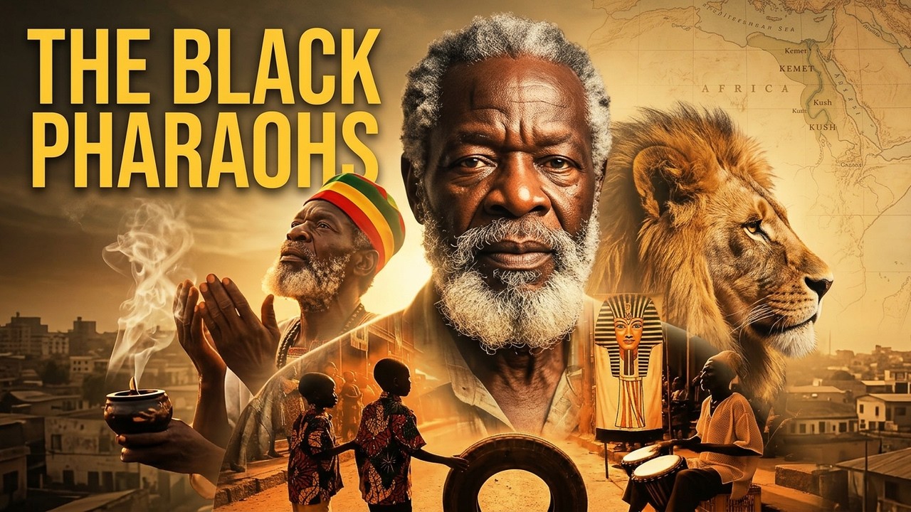 70’s Wave Echoes _ The Black Pharaohs (Roots Reggae Video)