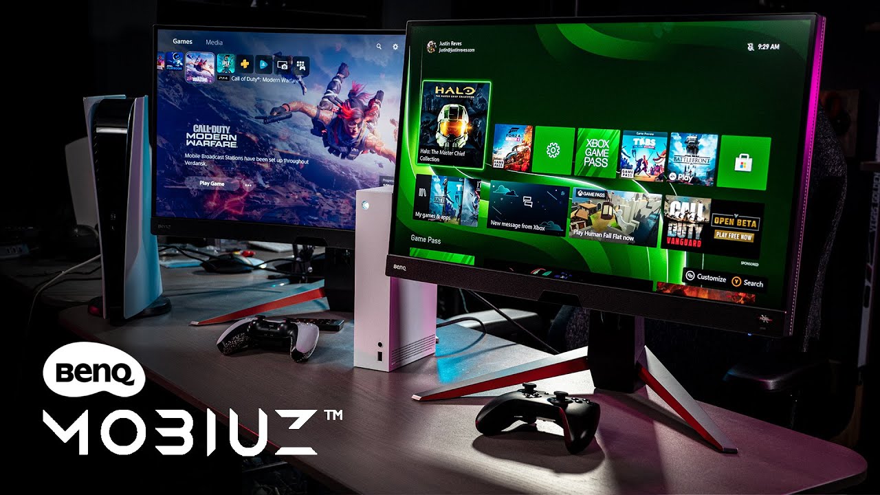 1440p Gaming MONSTERS: BenQ MOBIUZ EX2710R and EX2710Q