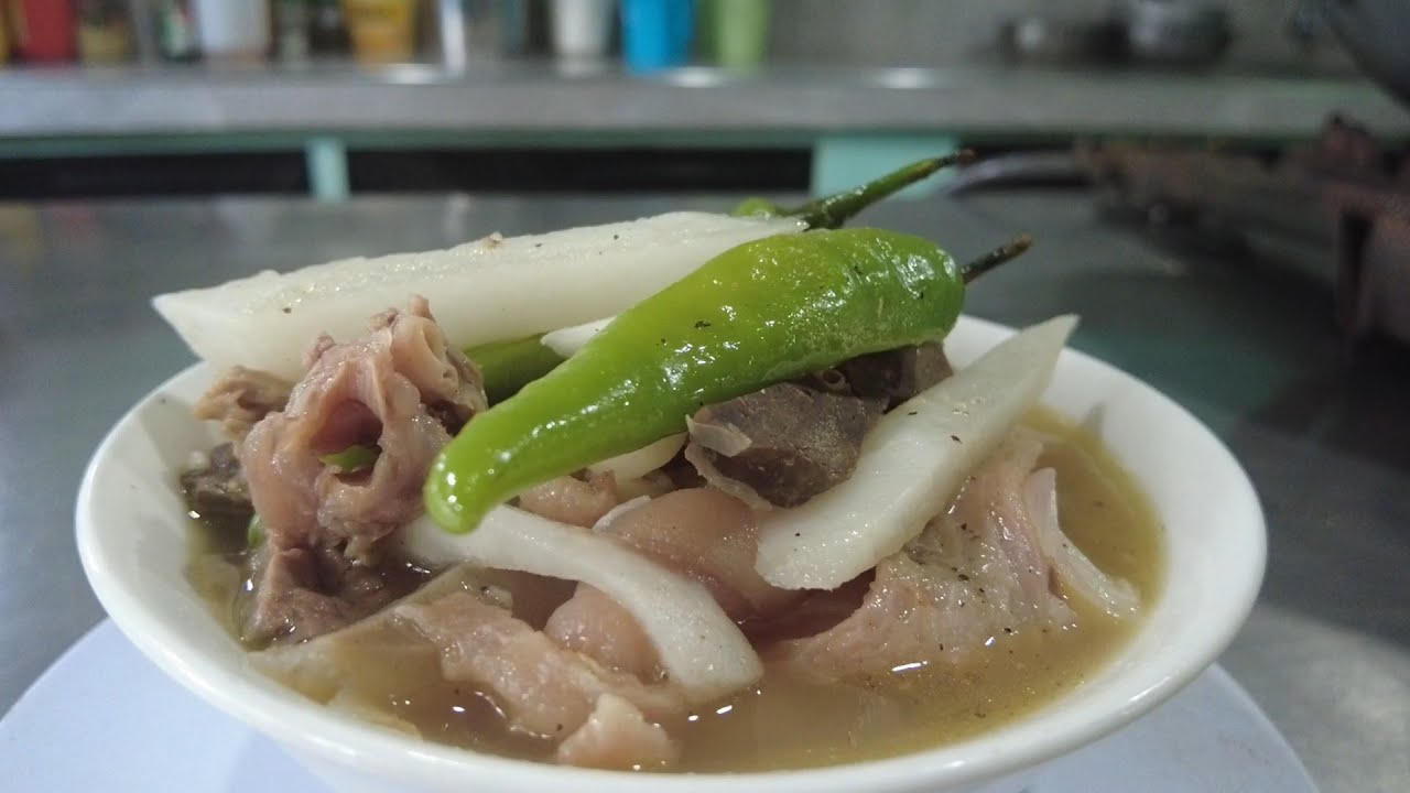 Kilawing Labanos at laman loob ng baka | Beef and Radish soup recipe