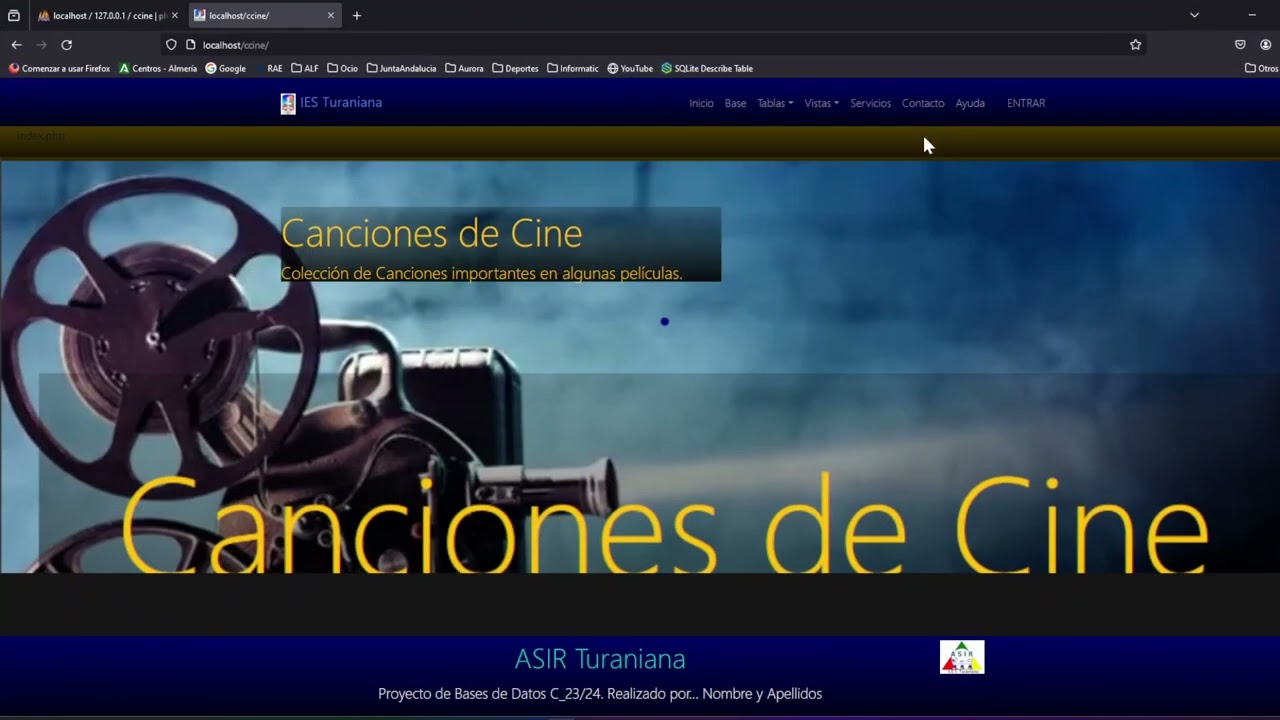 CCine01 PlantillaProyectoConexion