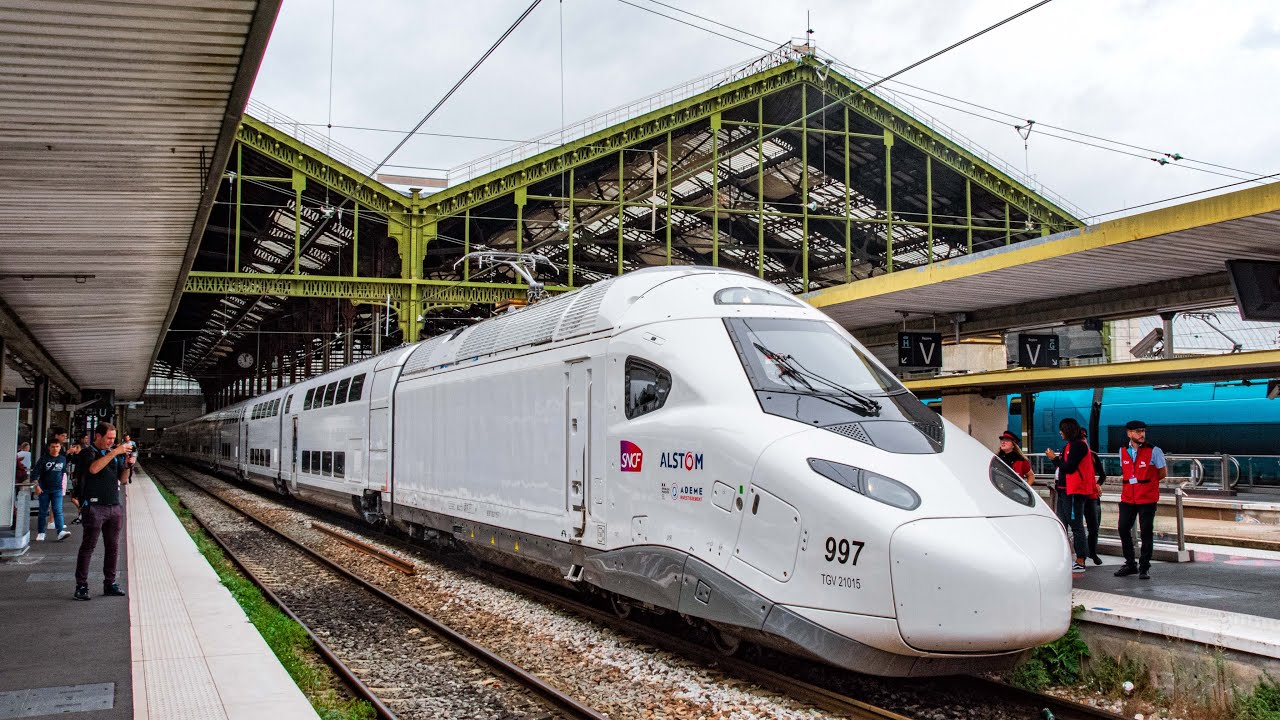 LE NOUVEAU TGV M ARRIVE A PARIS-GARE DE LYON !