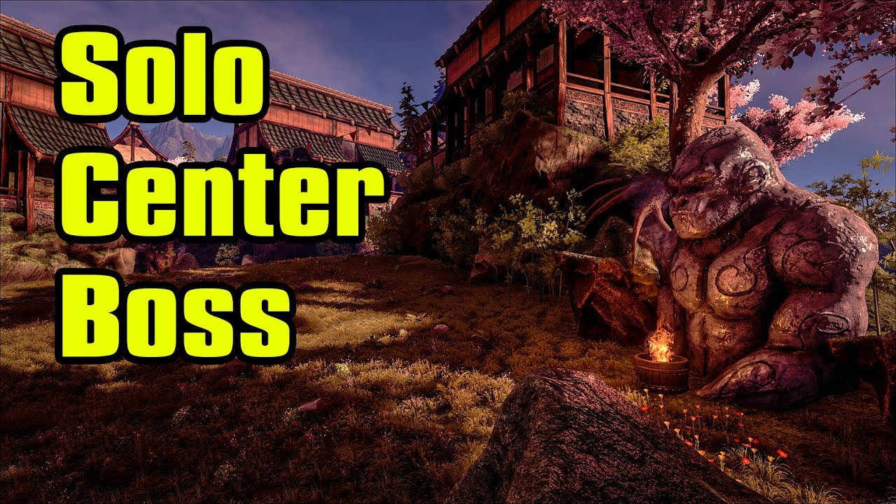 SOLO CENTER BOSS FIGHT WITH THIS SPOT! (Ark Survival Evolved)