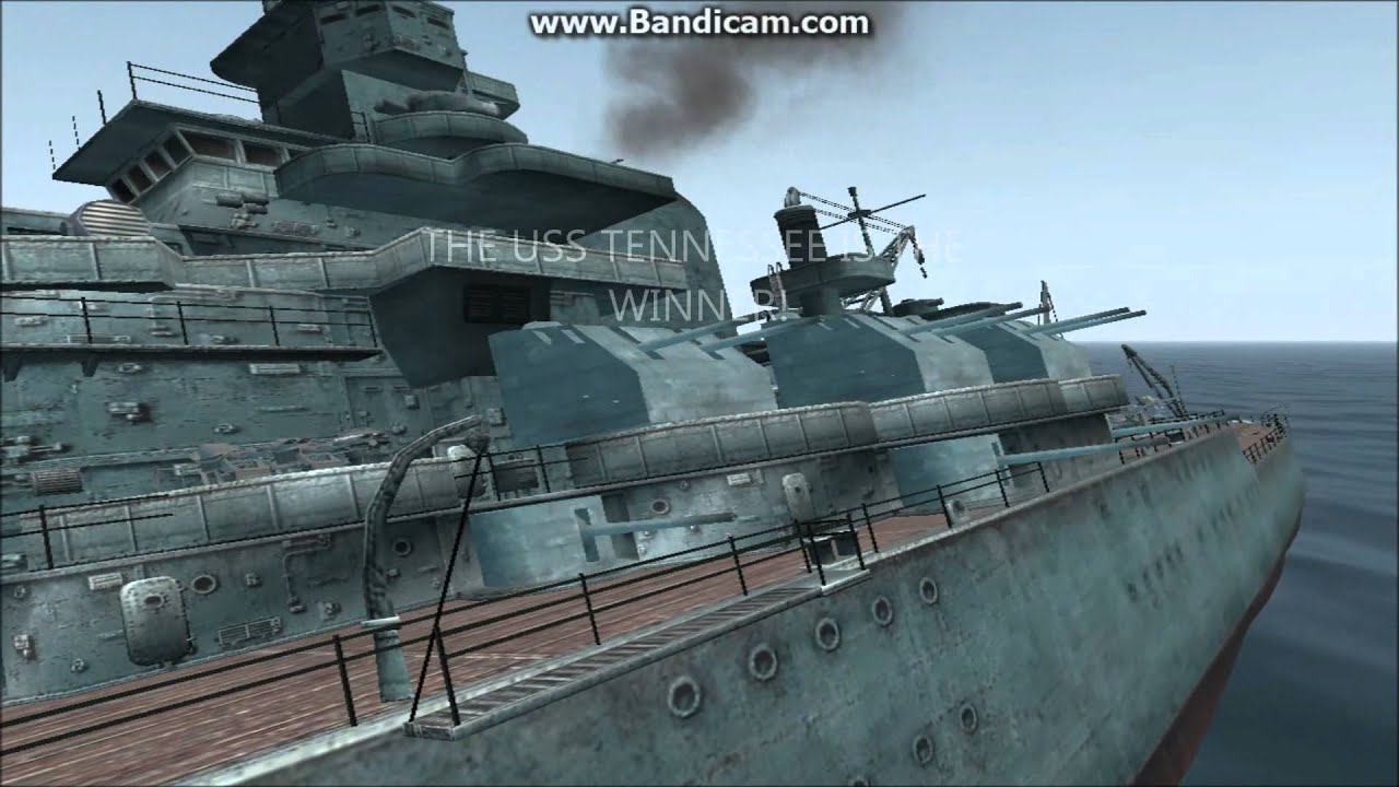 Silent Hunter 3 Ship Battle: USS Tennessee Vs Yamashiro