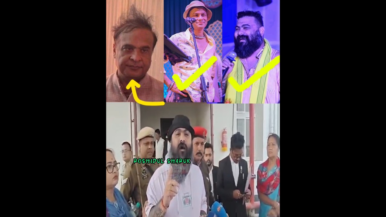 Victor das Vs Himanta Vs Zubeen Garg 💔 #viralvideo