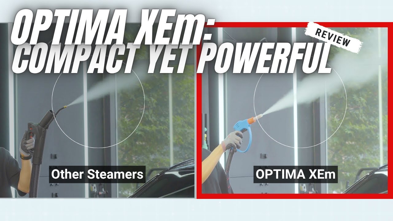 Compact Size, Superheated Steam — OPTIMA XEm: Actual Performance