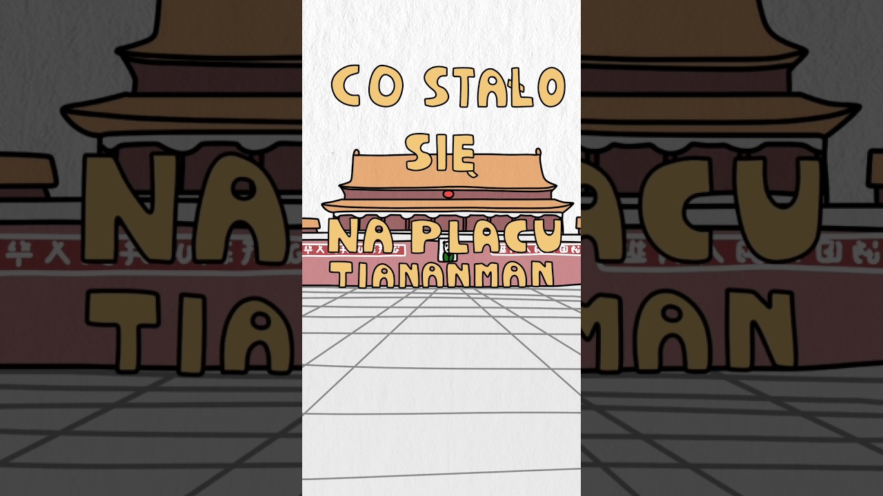 Plac Tiananman #ciekawostki  #animacja #animation #historia #history #śmieszne #shorts #humor
