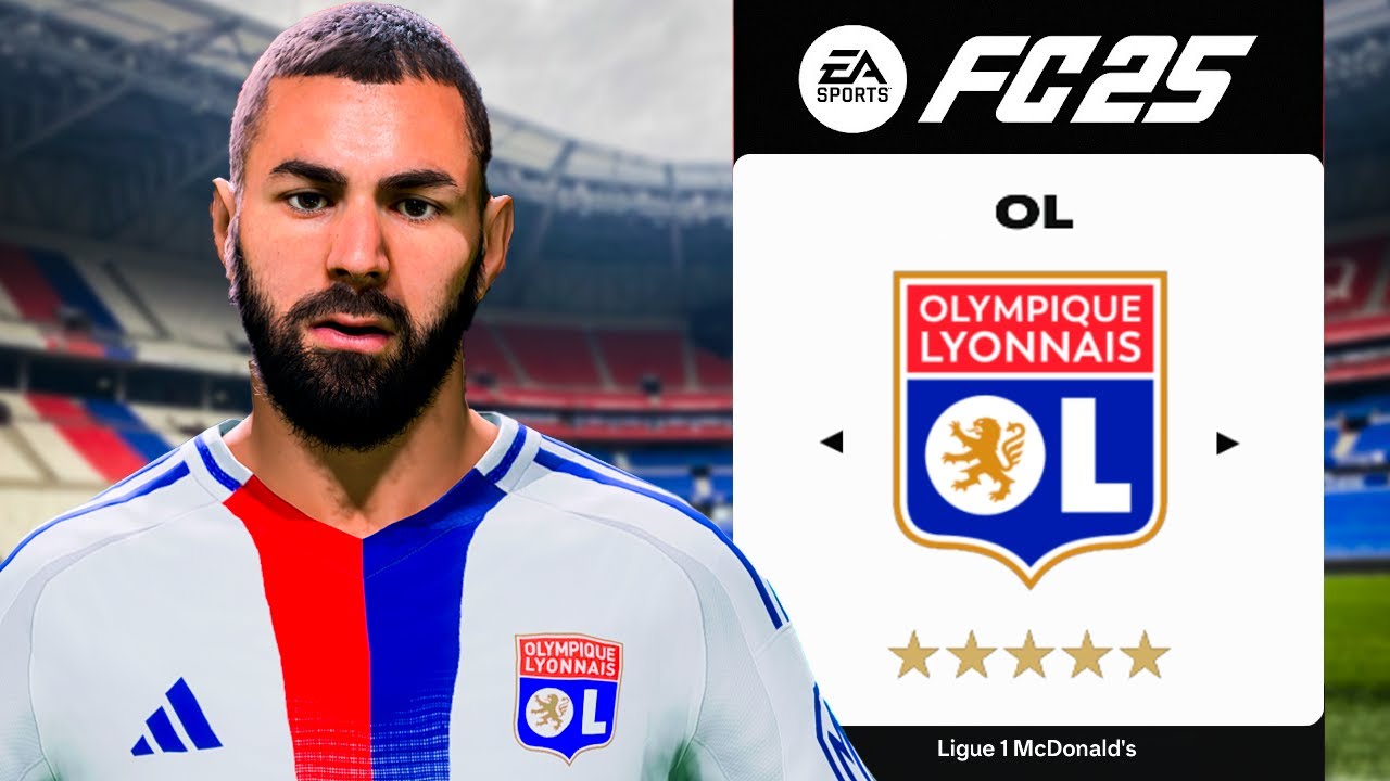 Reconstruyendo al Lyon en FC 25!