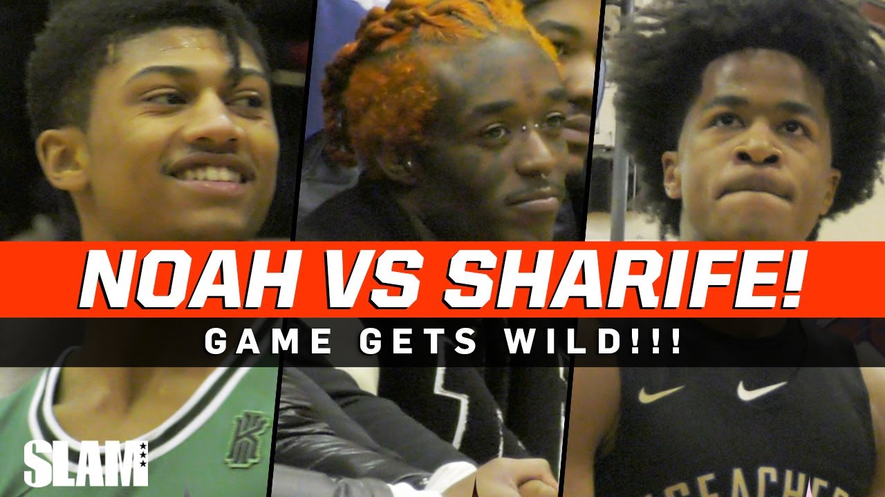 Lil Uzi Pulled Up for the Noah Farrakhan vs Sharife Cooper Showdown!!! New Jersey was TOO LIVE 🔥