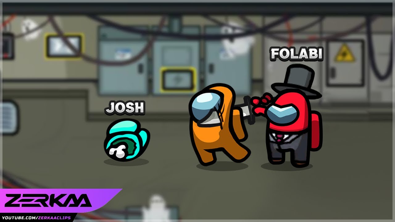FOLABI (KSI) AVENGED MY DEATH... (Among Us)