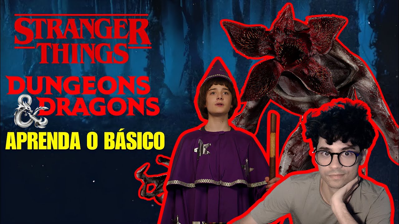 ENTENDA COMO JOGAR RPG DE MESA DO ZERO PARA INICIANTES E O TEMIDO D&D DE STRANGER THINGS