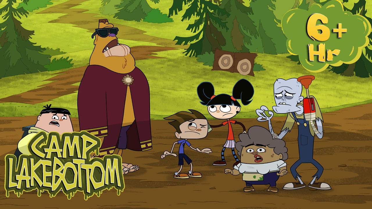 SEASON TWO MARATHON: ALL EPISODES | Spooky Cartoon for Kids | Full Episodes | Camp Lakebottom