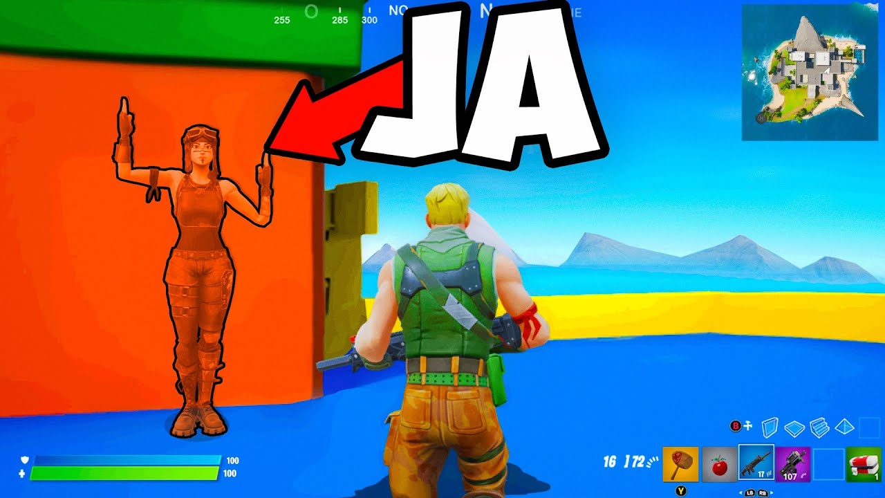 KOLOROWY CHOWANY W FORTNITE