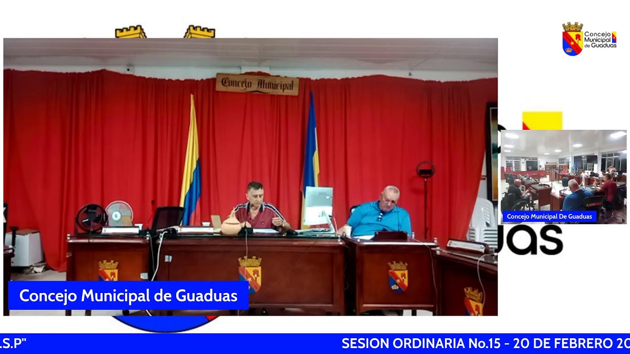 SESION ORDINARIA No.15  -  20 DE FEBRERO 2026