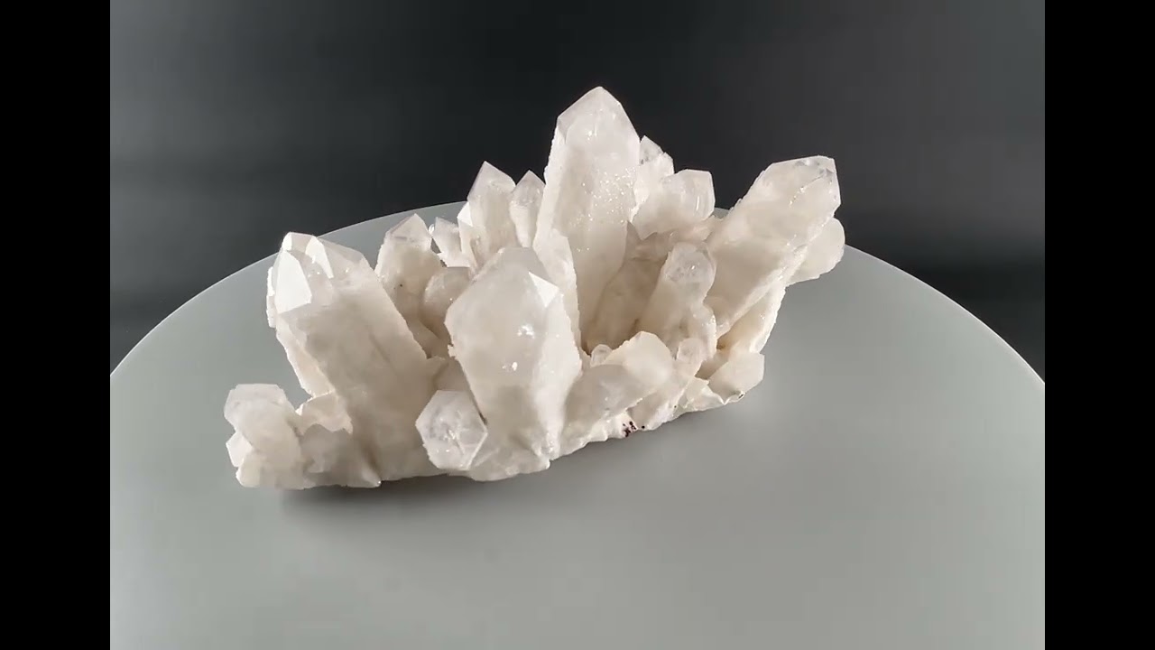 semi translucent snow white colour natural rough sparkly SPIRIT Quartz like large cluster