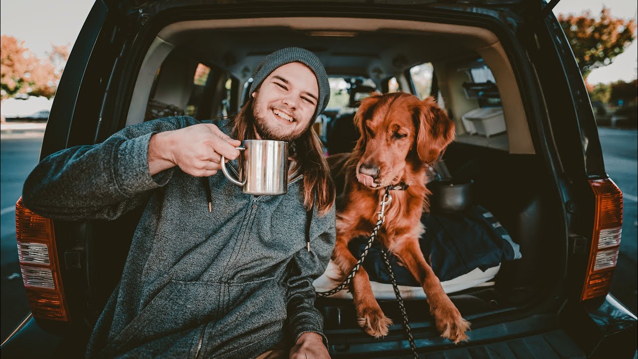 MAKING COFFEE LIVING IN A CAR