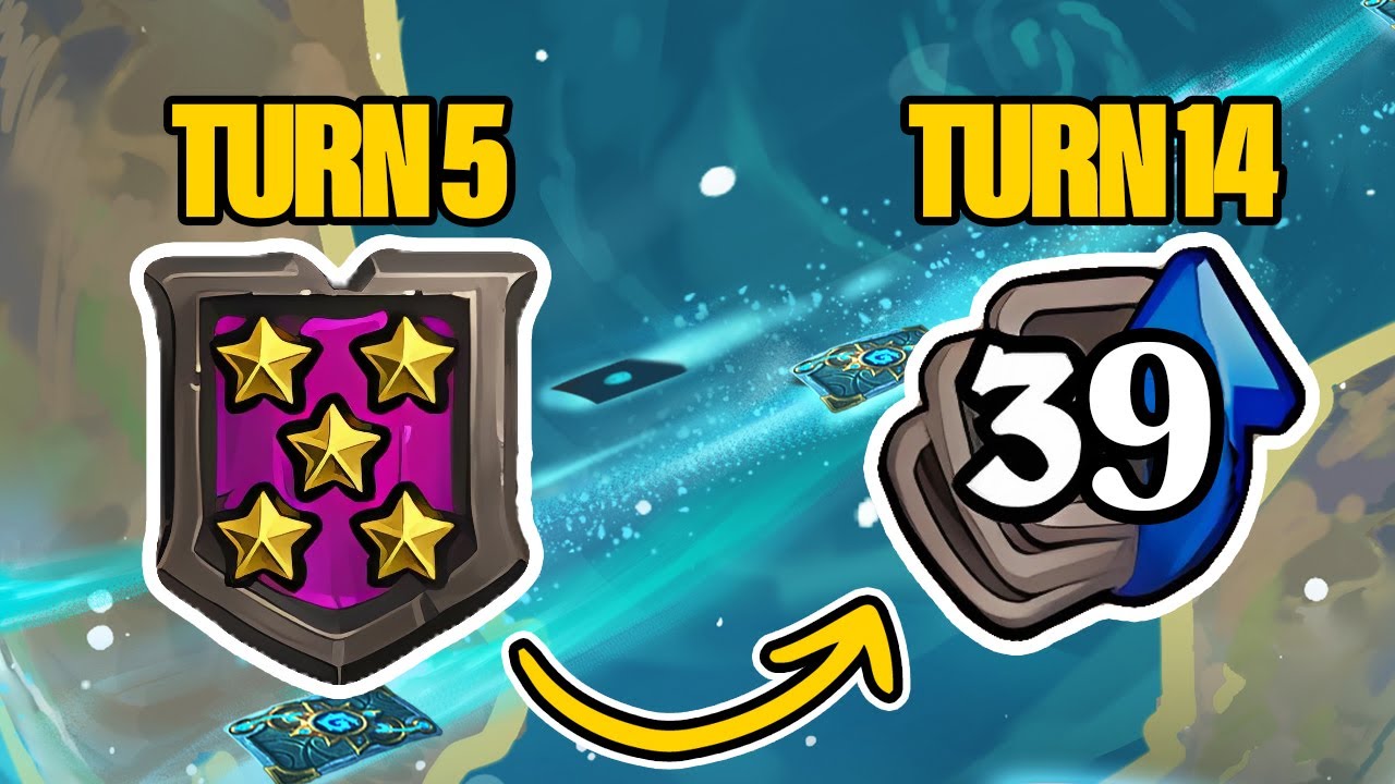 Going 5 on Turn 5 Leads to 39 Triples on Turn 14 | Dogdog Hearthstone Battlegrounds