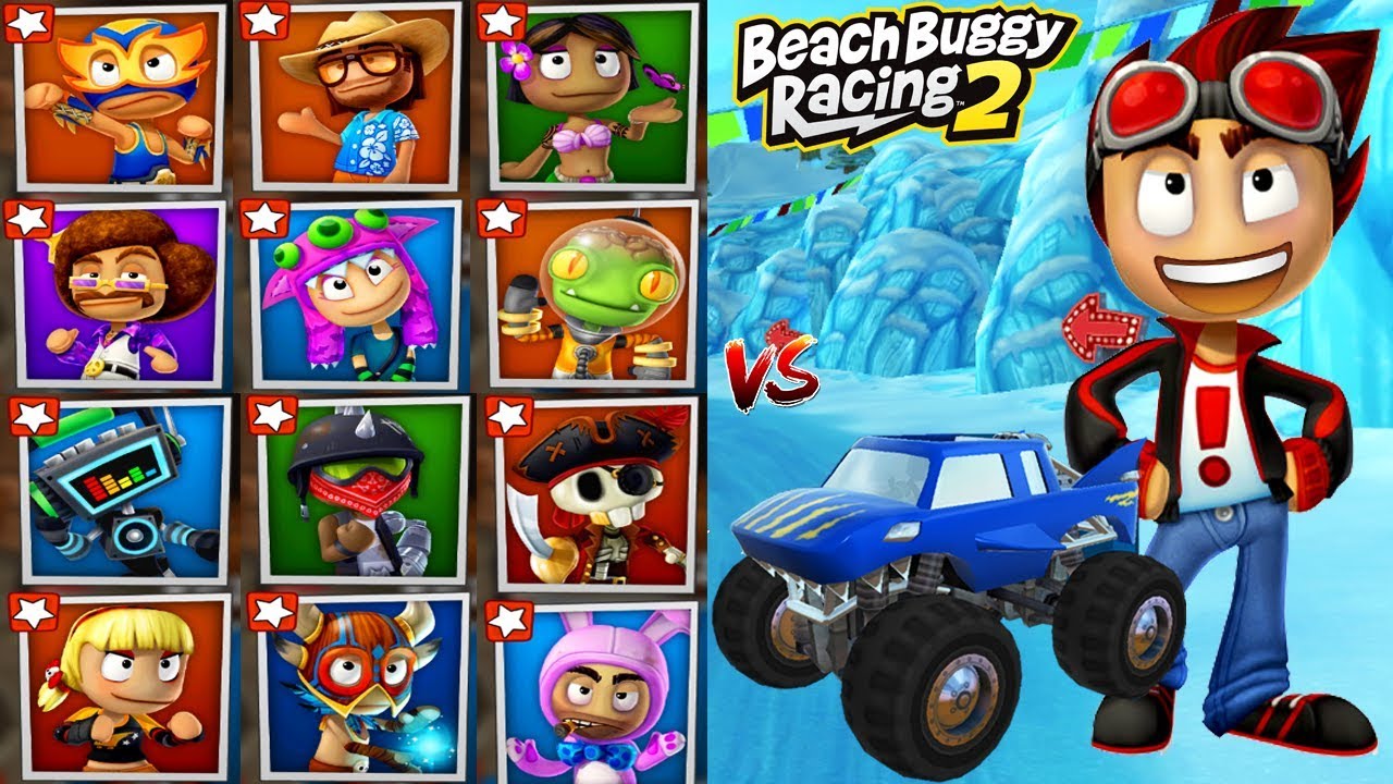 Beach Buggy Racing 2 Android Gameplay | Rez & Chomper VS All Boss Battles