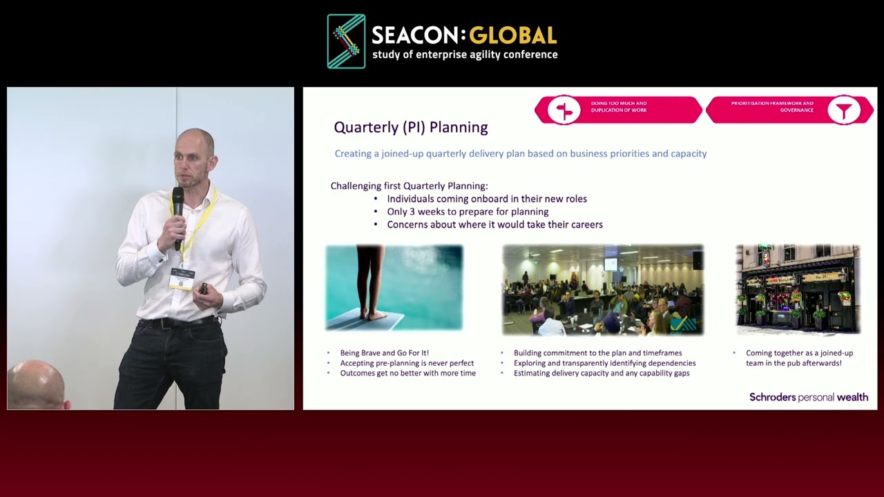 Ben Hutchinson & Craig Woodhouse - Building an agile culture Schroders Personal Wealth