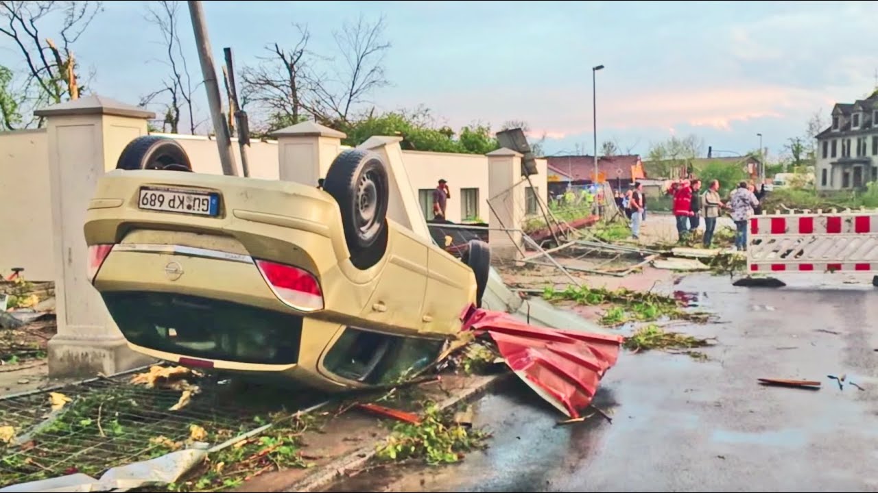 Bützow direkt nach dem Tornado | Zusammenfassung | 5.5.2015