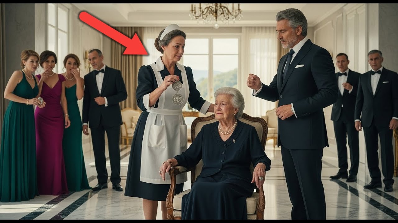 La Cameriera Mostrò un Vecchio Medaglione alla Nonna del Magnate — La Verità Fece Crollare Tutti..