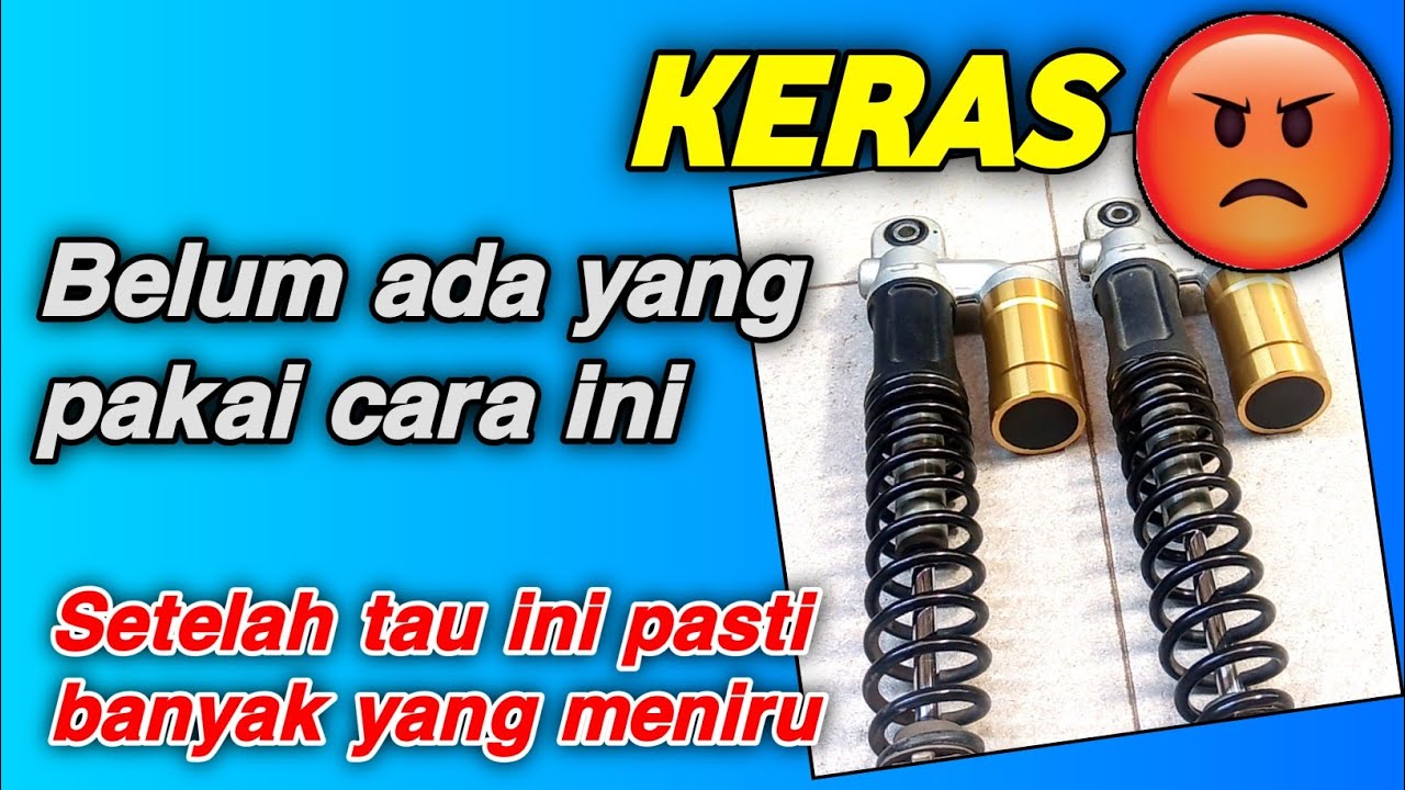 SHOCK NMAX KERAS, coba setting bagian ini, kayaknya belum ada yang setting bagian ini