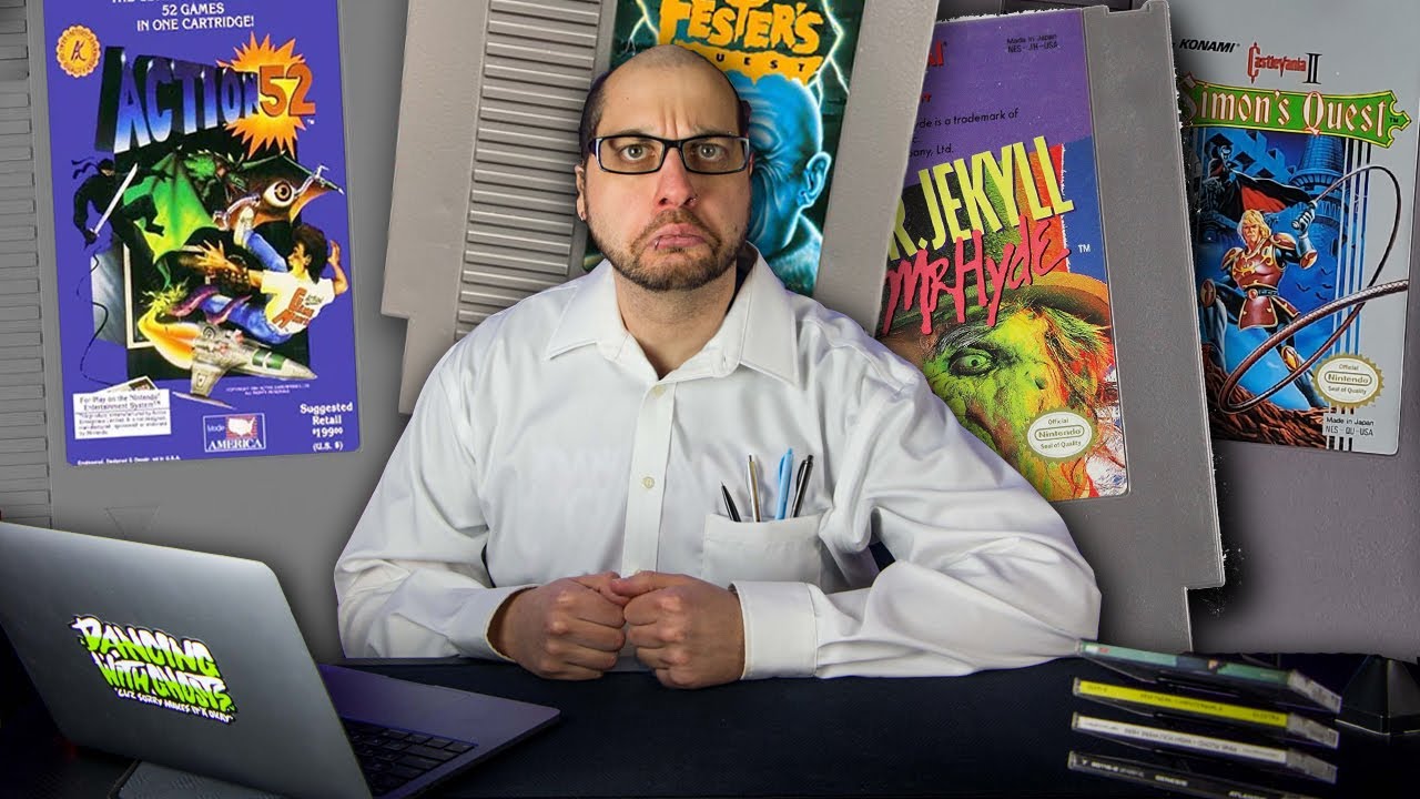 The Angry Video Game Nerd Reviews: Were the Games REALLY That Bad?