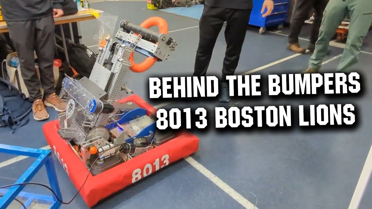 Behind the Bumpers | 8013 Boston Lions | CRESCENDO FRC Robot