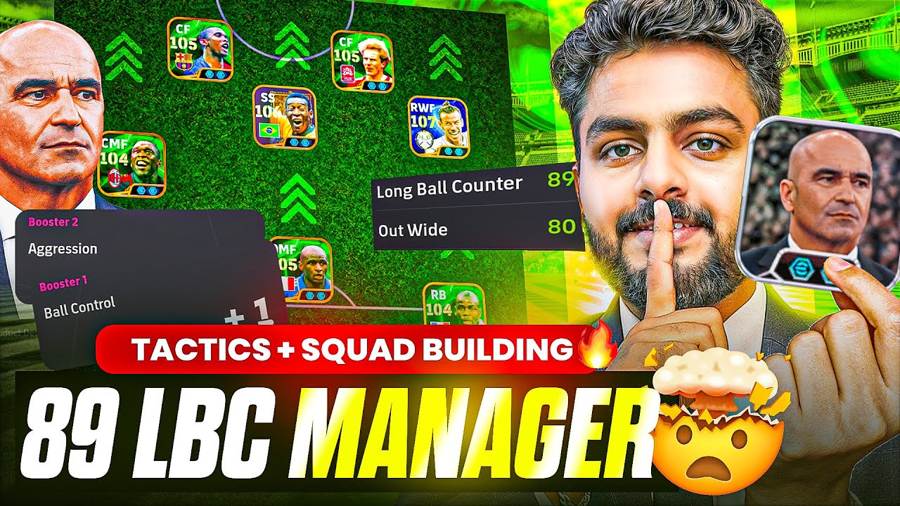 R.MARINTEZ - NEW 89 LBC MANAGER GAMEPLAY🥵 | DETAILED 424 SQUAD BUILDING🔥 | SOLID DEFENSE🤯 | WORTH?🤔