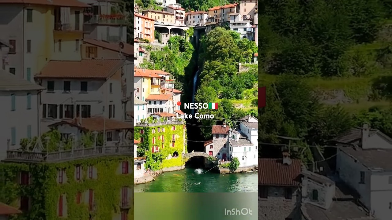 Lake Como_ Nesso 🇮🇹 Italy