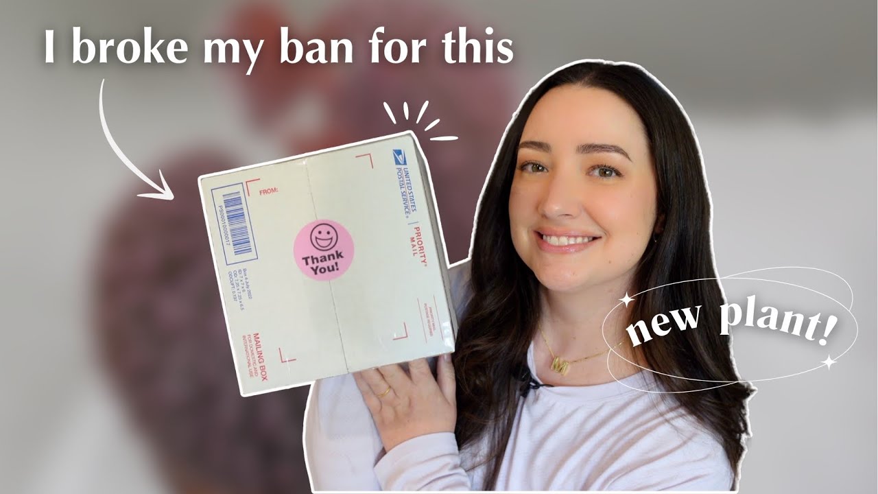 my first plant unboxing of the year! 🌿
