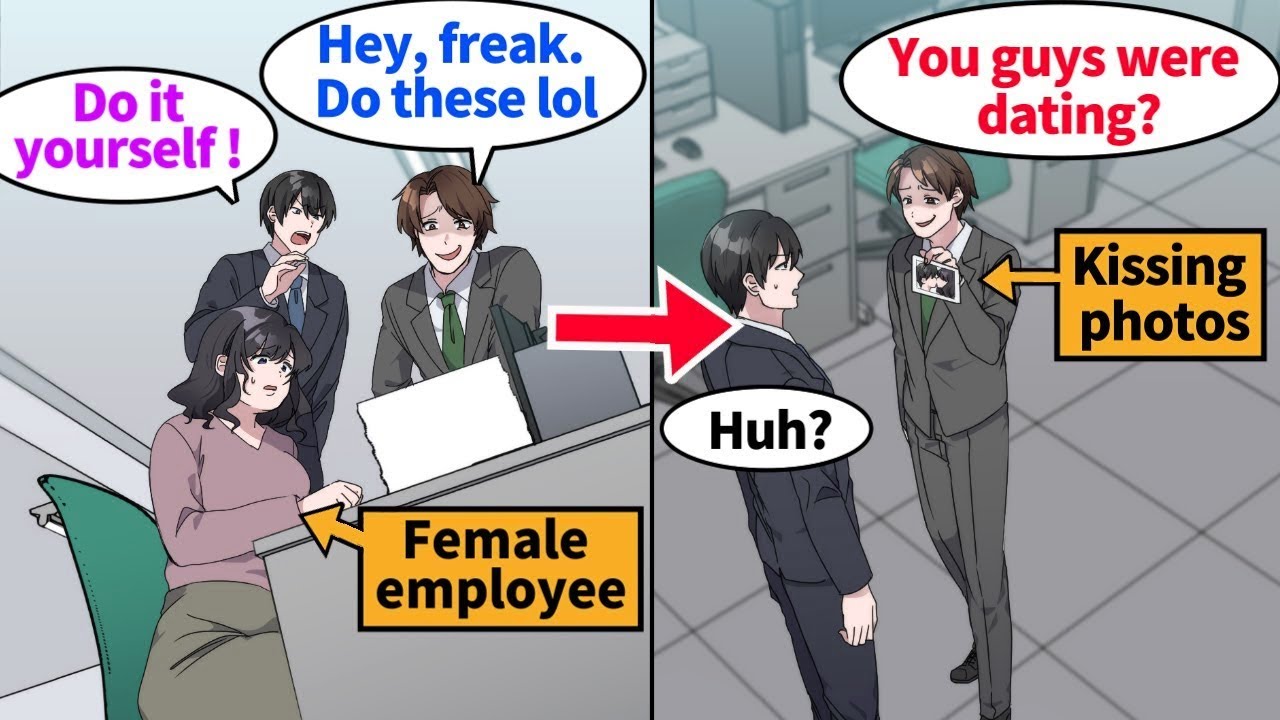 【Comic Dub】The Plain Female Employee Was Bullied Daily... Until a Beautiful New Colleague Arrived