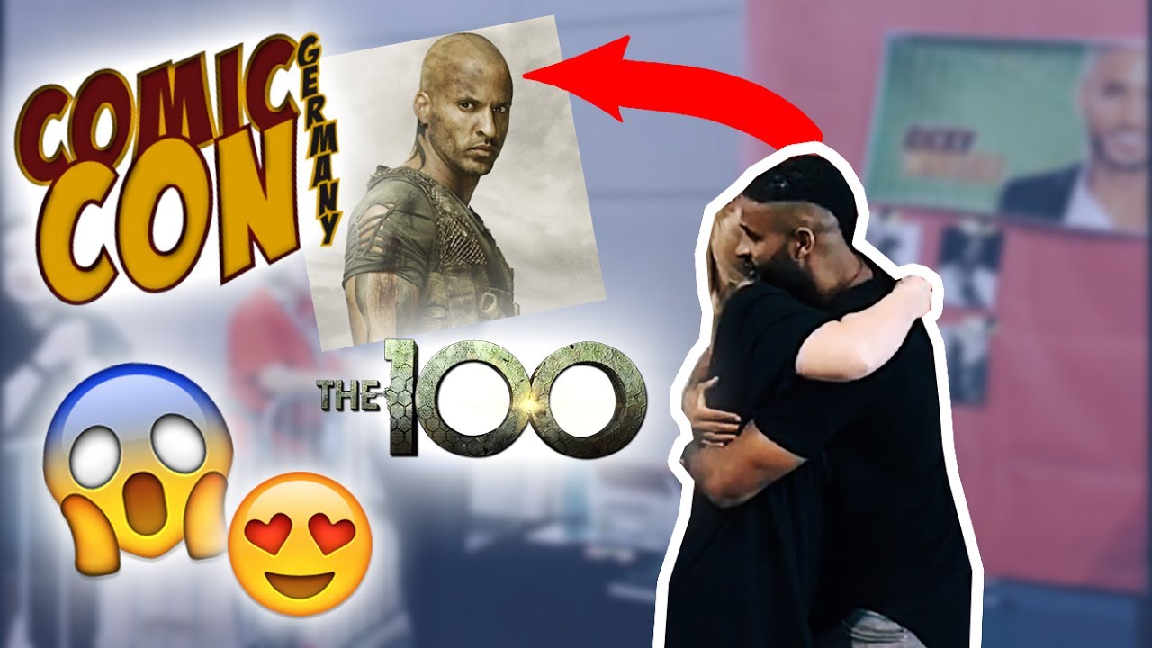 ICH TREFFE LINCOLN AUS 'THE 100'! I Comic Con Stuttgart 2017 I Maren Vivien