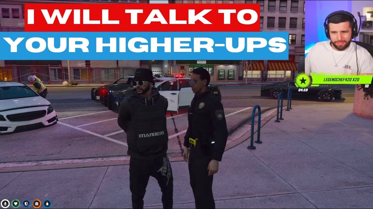 Tommy T Gets Pulled Over By Carmine | NoPixel Mandem GTA RP