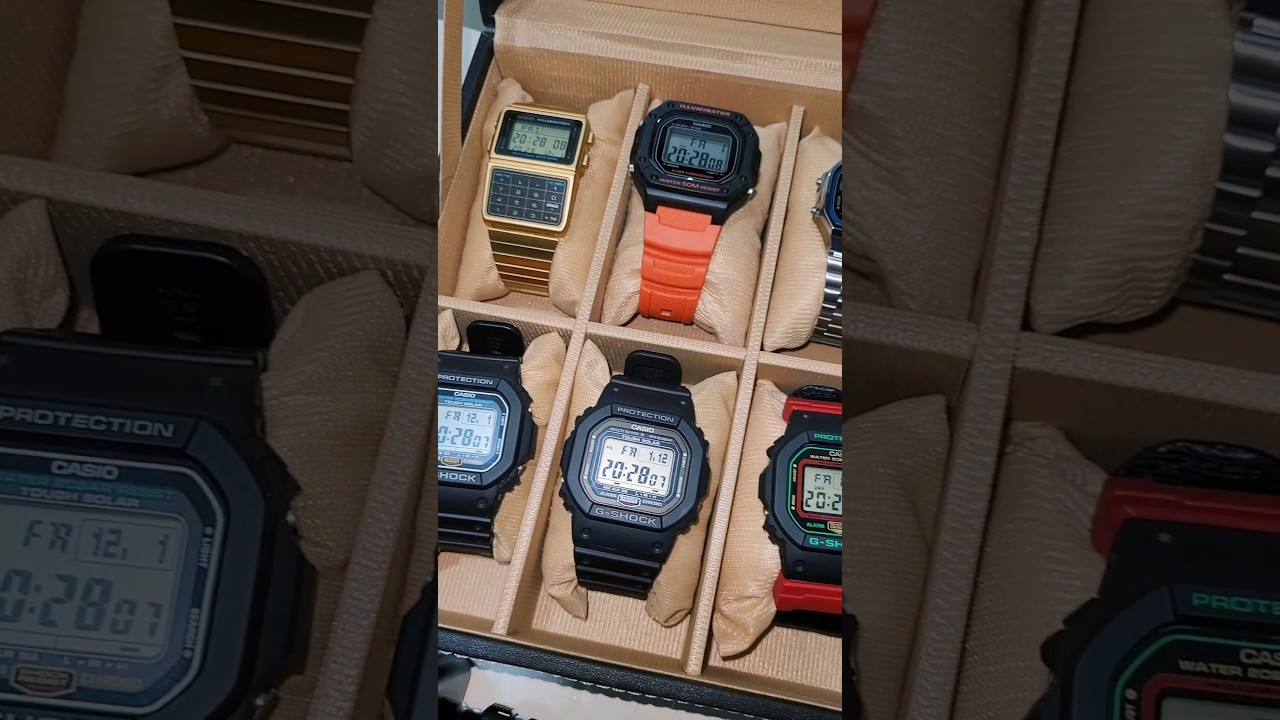 G-Shock and Casio Vintage SOTC #Casio #gshock #watchcollection