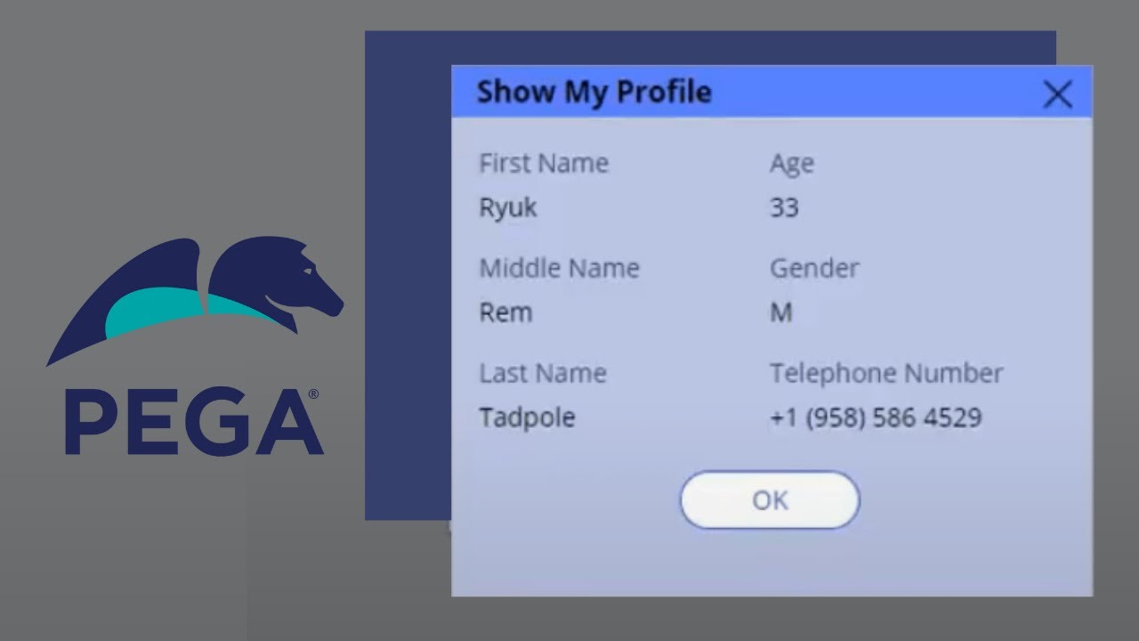Customize your Modal Dialog | Pega