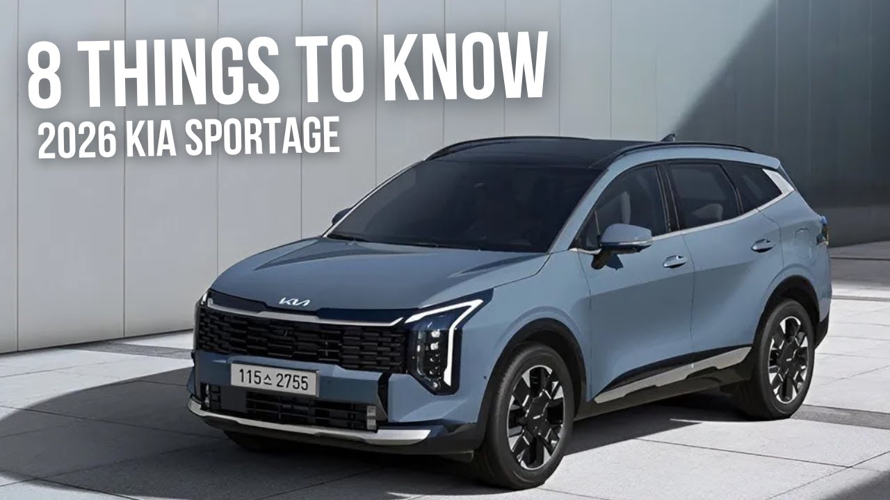 8 фактов о Kia Sportage 2026 года | Обзор внедорожника