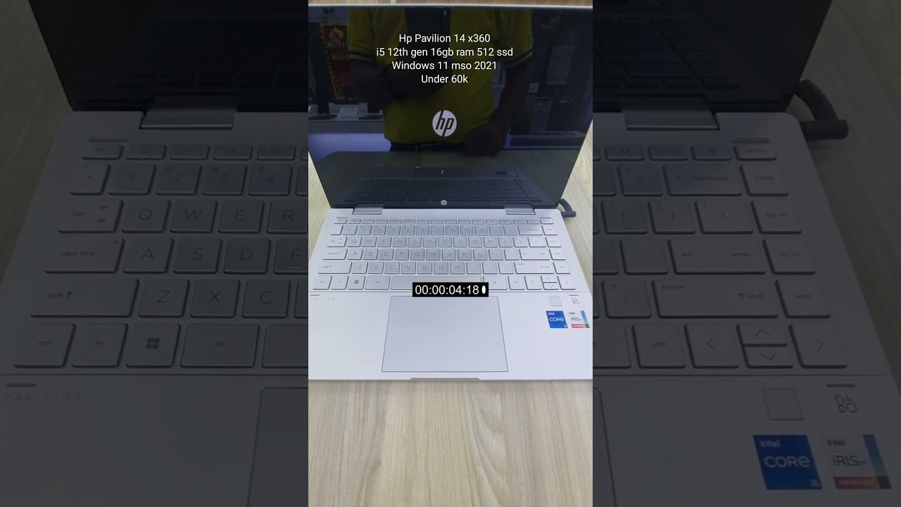 Hp Pavilion 14 x360 Laptop Boot Time Test | hp pavilion x360 touch screen laptop